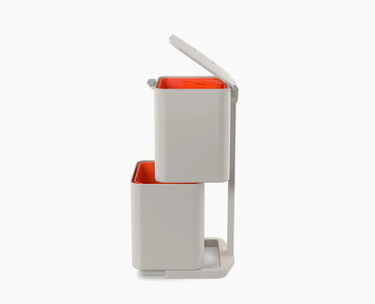 [half-width] Totem Compact 40L Stone Waste & Recycling Bin Starter Set - BU00027 - Image 3