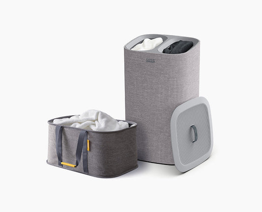 [hidden] 2-piece Laundry Basket Set - 50033 - Image 1