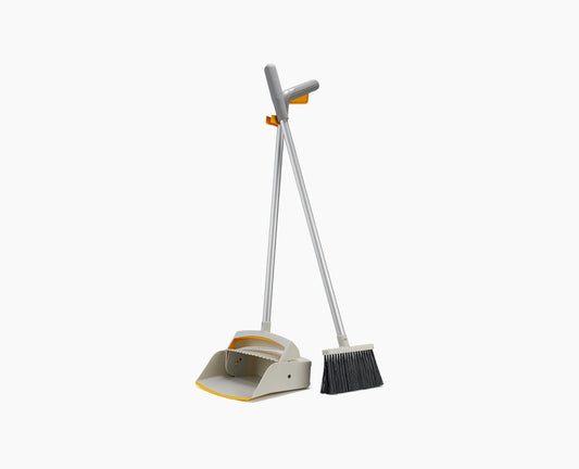 [hidden] CleanTech™ Dustpan & Broom Sweep Set