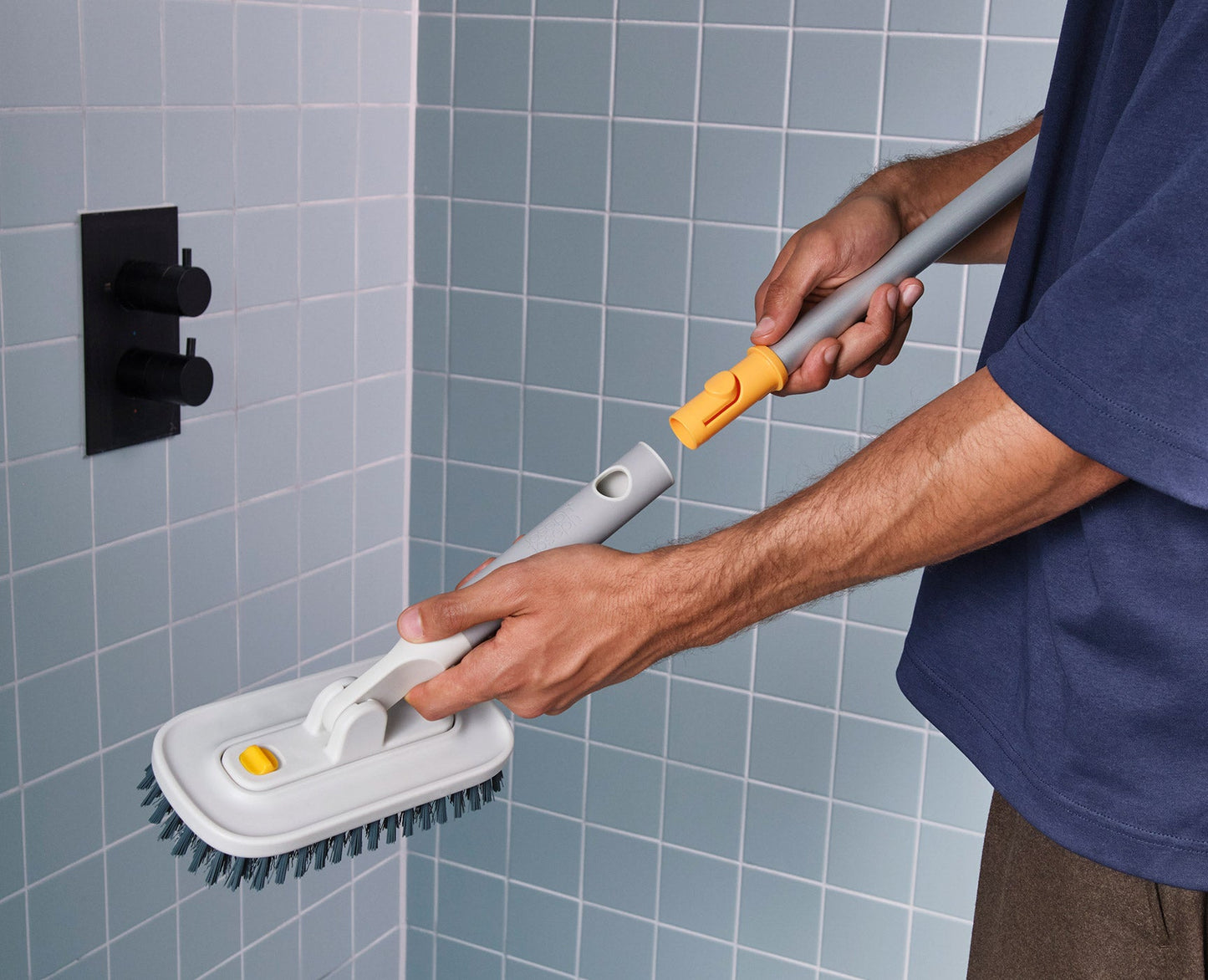 [half-width] CleanTech 2-Piece Tile Scrubber & Spot Cleaning Tool Set