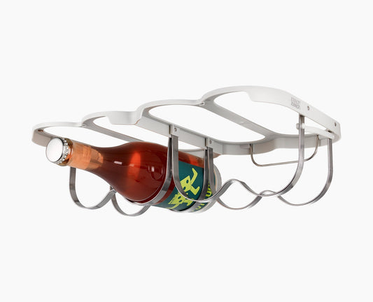 [hidden] Cradle™ Under-Shelf Folding Wine Bottle Rack