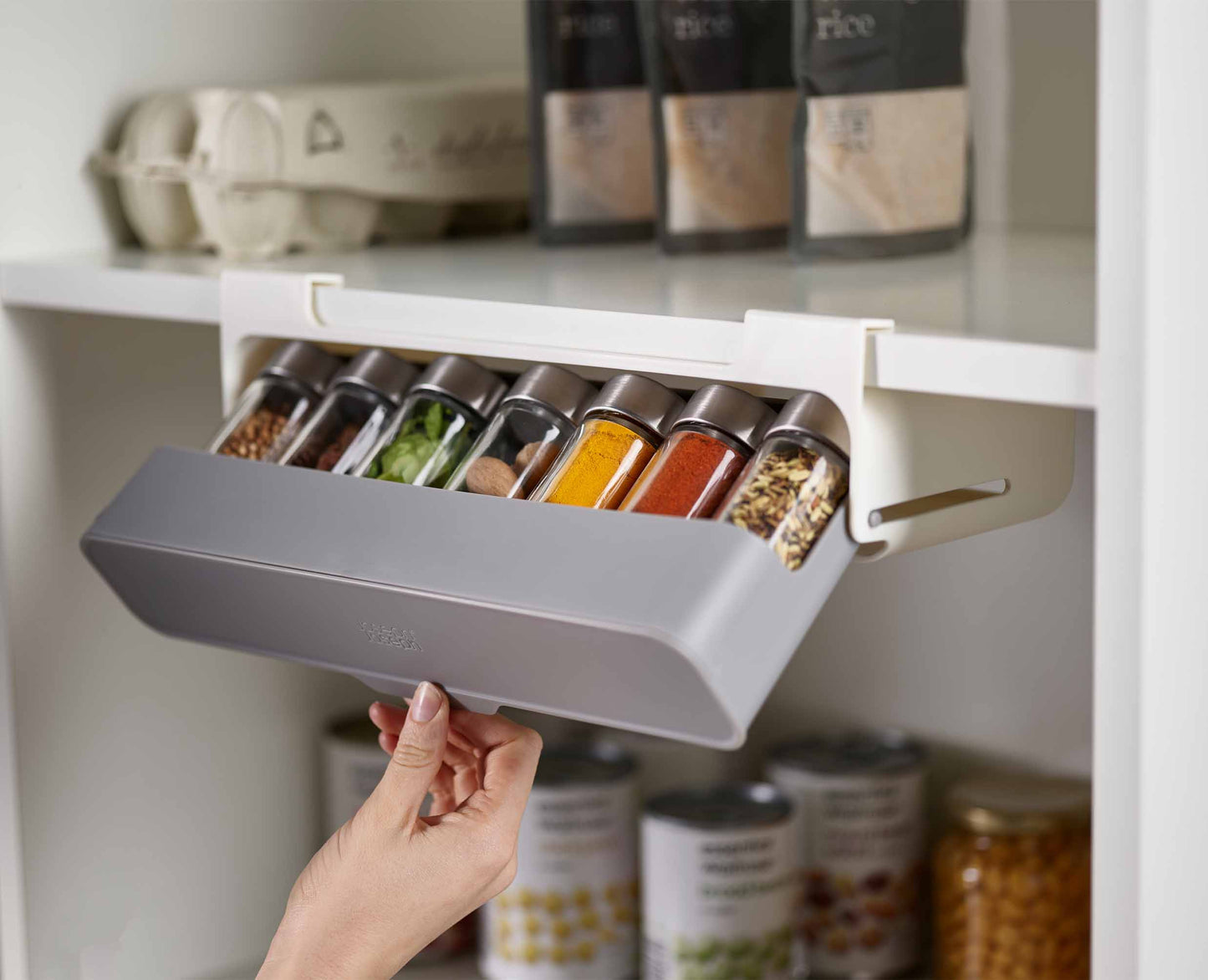 [half-width] CupboardStore™ Under-shelf Spice Rack - 85147 - Image 5
