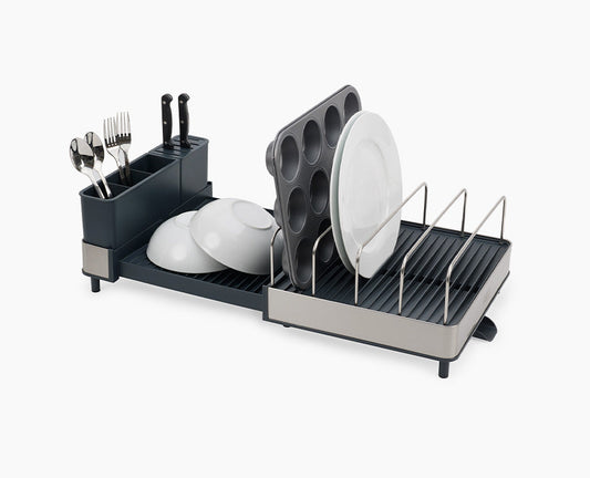 [hidden] Extend™ Max Steel Expandable Dish Drainer - 851690 - Image 1