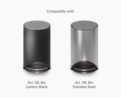 [half-width] IW9 10L Custom-fit Recycled Grey Bin Liners - 30153 - Image 5