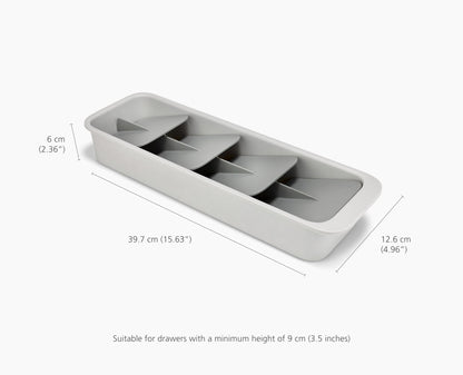 [half-width] 2-piece DrawerStore™ Cutlery & Knife Organiser Set