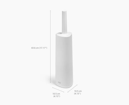 [half-width] Flex™ 360 Gloss White Toilet Brush