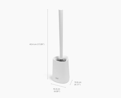 [half-width] Flex™ 360 Lite Matt White Toilet Brush