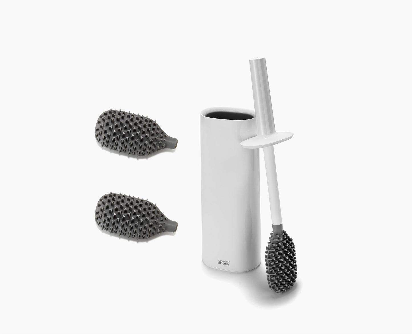 Flex™ TriBlade White Toilet Brush Starter Set